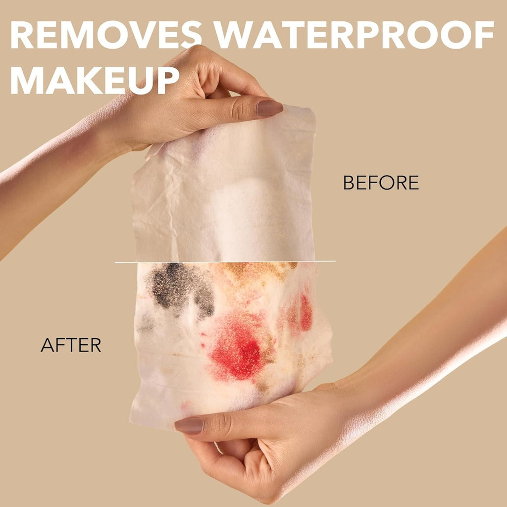 mivida Hypoallergenic Makeup Remover Wipes with Vitamin E, Bulk (10 Packs x 25 Wipes)