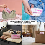 mivida Hypoallergenic Makeup Remover Wipes with Vitamin E, Individually Wrapped 500 count