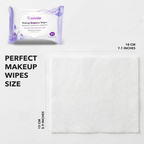 mivida Hypoallergenic Makeup Remover Wipes with Hyaluronic acid, Bulk 25 Counts pack